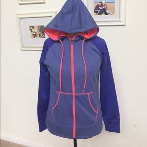CG by Champion Purple Blue Pink‎ Hoodie Sweatshirt